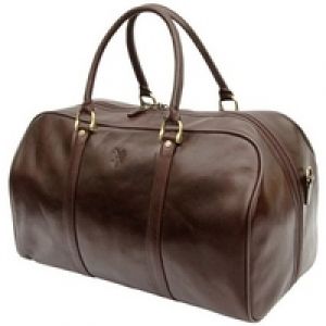 Quindici Cabin Holdall QVB513 Brown weekender overnight bag.jpg